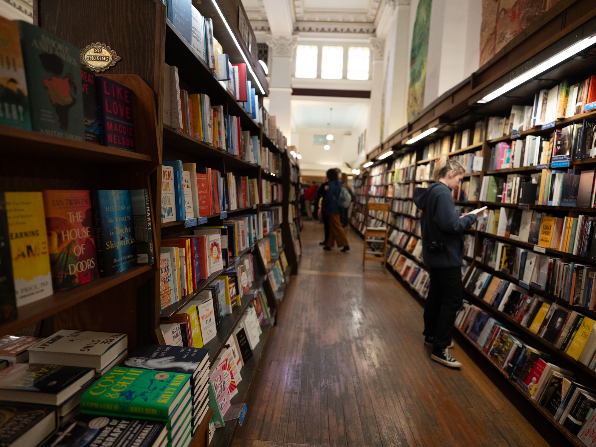 A warm, quiet atmosphere, scented with the delightful fragrance of books is just part of what makes Munro's Books so special.